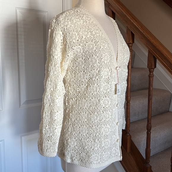 Lizwear hand crochet cardigan - Picture 3 of 13